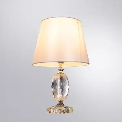 Настольная лампа Arte Lamp A4019LT-1CC AZALIA — хром, ракурс 2