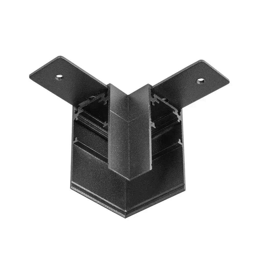Коннектор угловой для магнитного шинопровода Arte Lamp A480606 LINEA-ACCESSORIES — черный