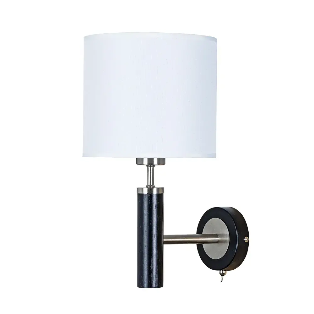 Бра Arte Lamp A5029AP-1SS ROBERT — черный