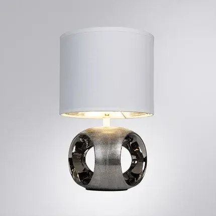 Настольная лампа Arte Lamp A5035LT-1CC ZAURAK — хром, ракурс 2