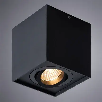Точечный светильник Arte Lamp A5544PL-1BK FACTOR — черный, ракурс 2