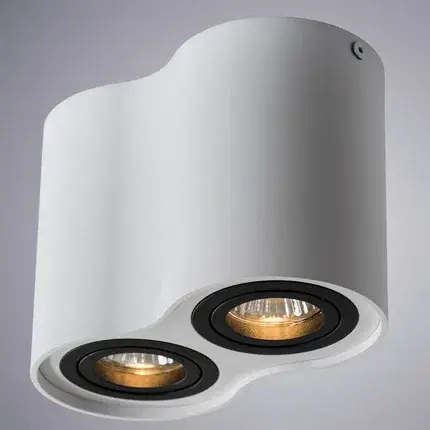 Точечный светильник Arte Lamp A5644PL-2WH FALCON — белый, ракурс 2