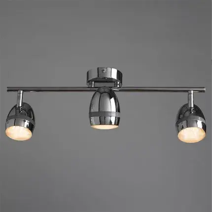Спот Arte Lamp A6701PL-3CC BOMBO — хром, ракурс 2