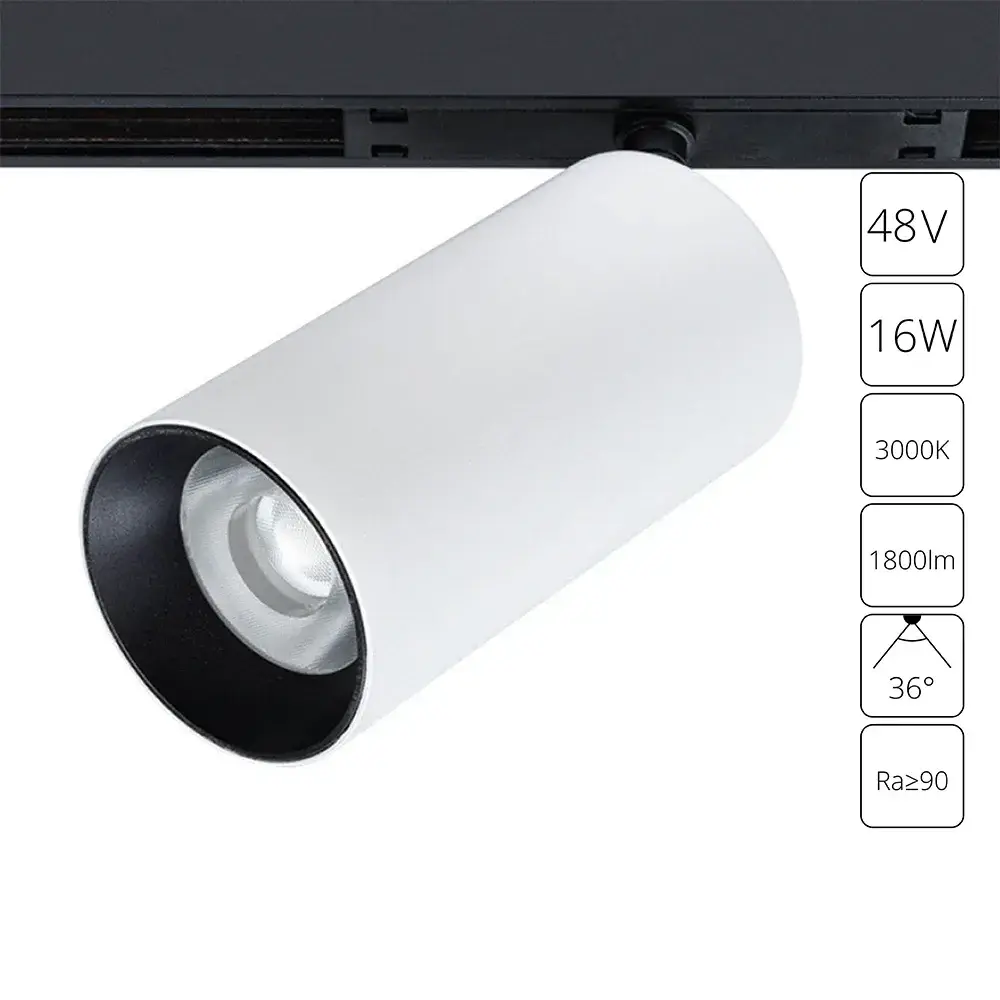 Светильник для магнитного трека Arte Lamp A7282PL-1WH OPTIMA — черный