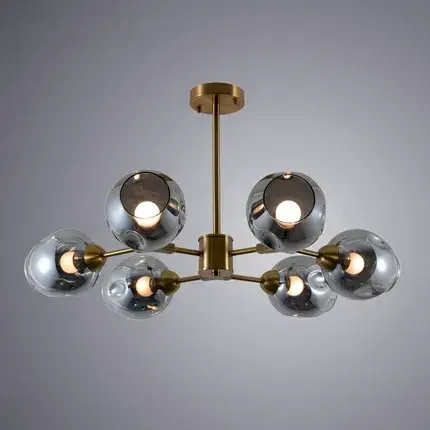 Люстра Arte Lamp A7759PL-6PB YUKA — медь, ракурс 2