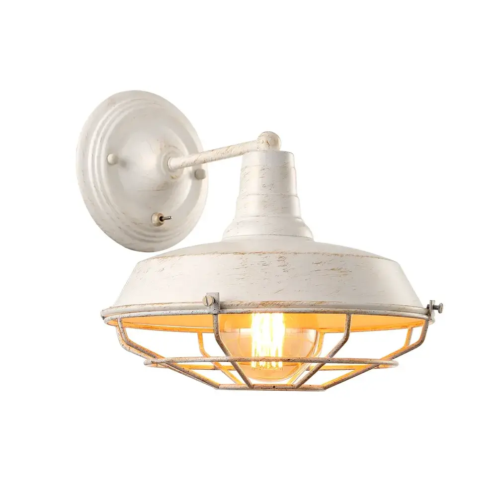 Бра Arte Lamp A9183AP-1WG PANDORA — белое золото
