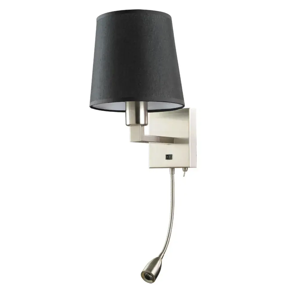 Бра Arte Lamp A9246AP-2SS HALL — никель