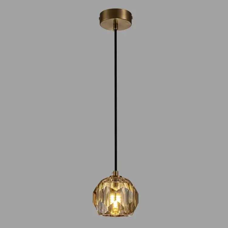 Светильник Belfast D3315-1 GL CA CLIFTON — латунь, ракурс 3