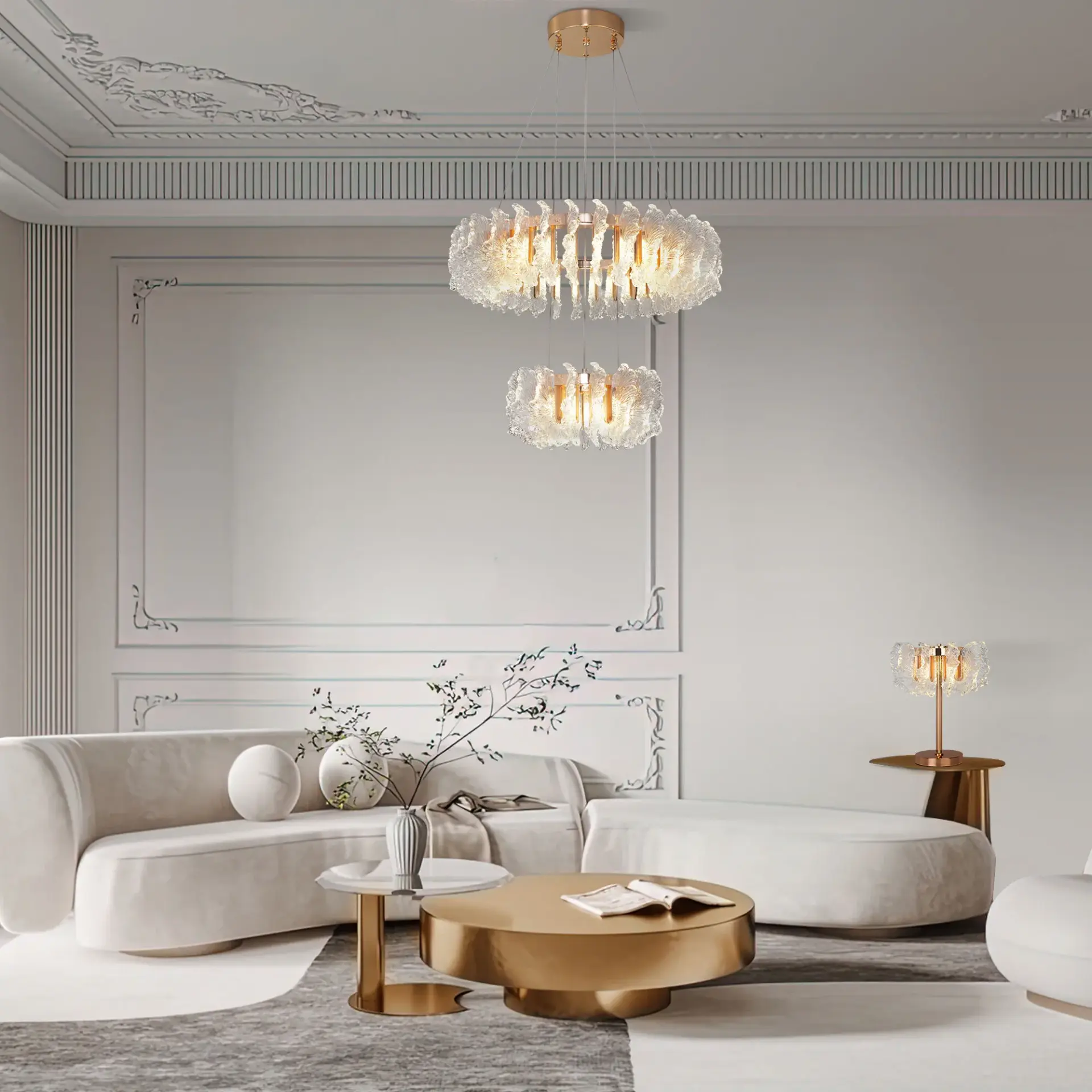 Светильник Bogate's 90374/2 FARFALLA — золотой, ракурс 4