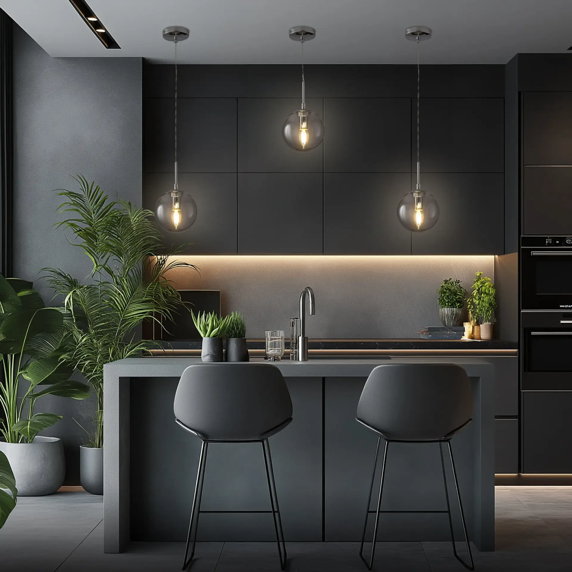 Светильник Citilux CL102010 ТОММИ — хром, ракурс 8