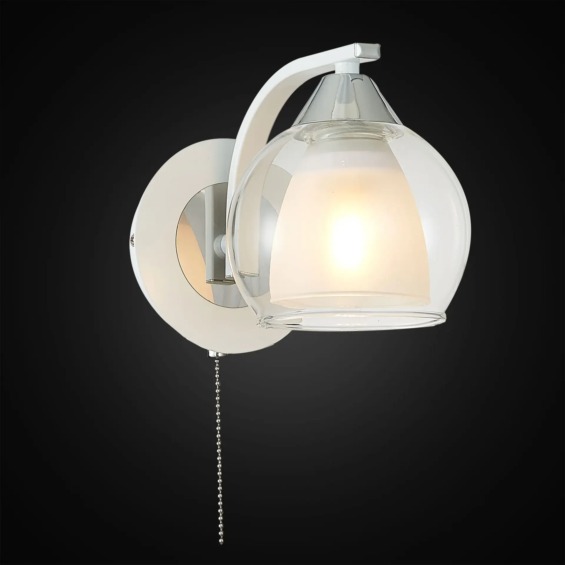 Бра Citilux CL152310 КРИСТИ — белый, ракурс 2