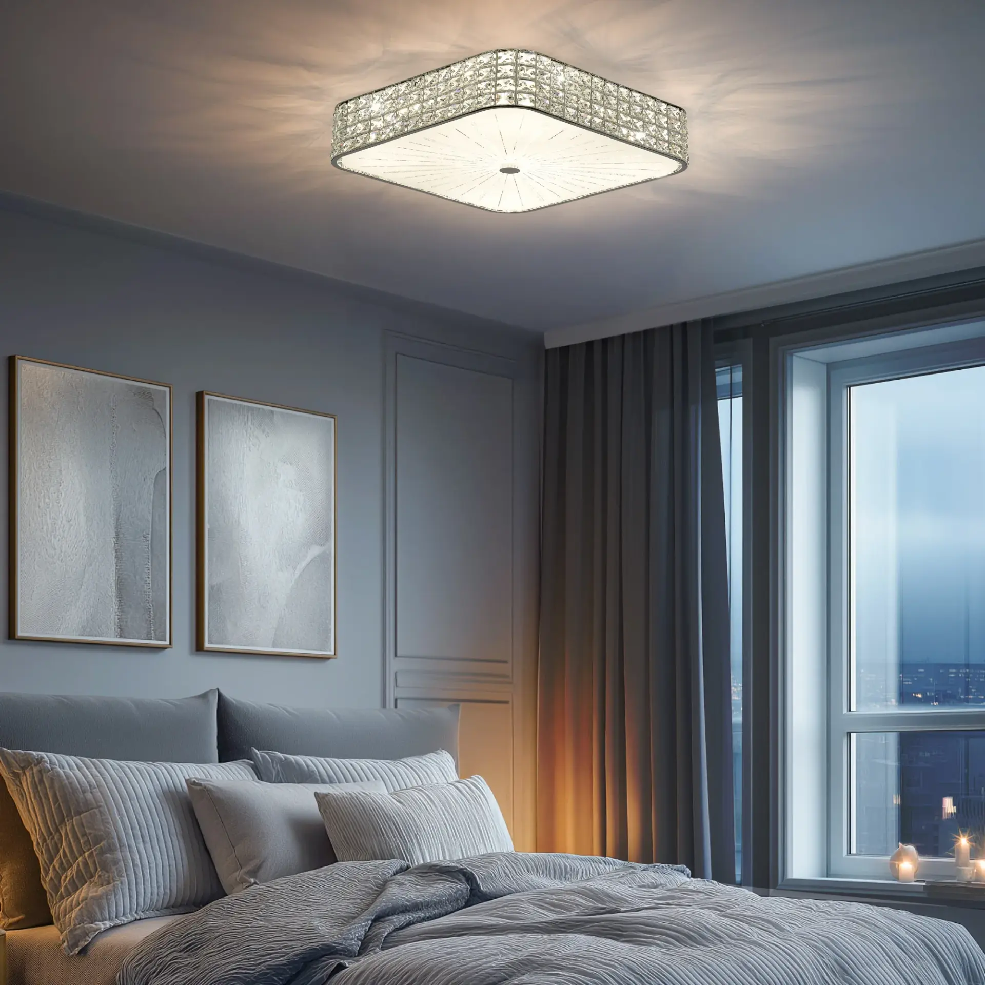 Светильник Citilux CL324261 ПОРТАЛ — хром, ракурс 22