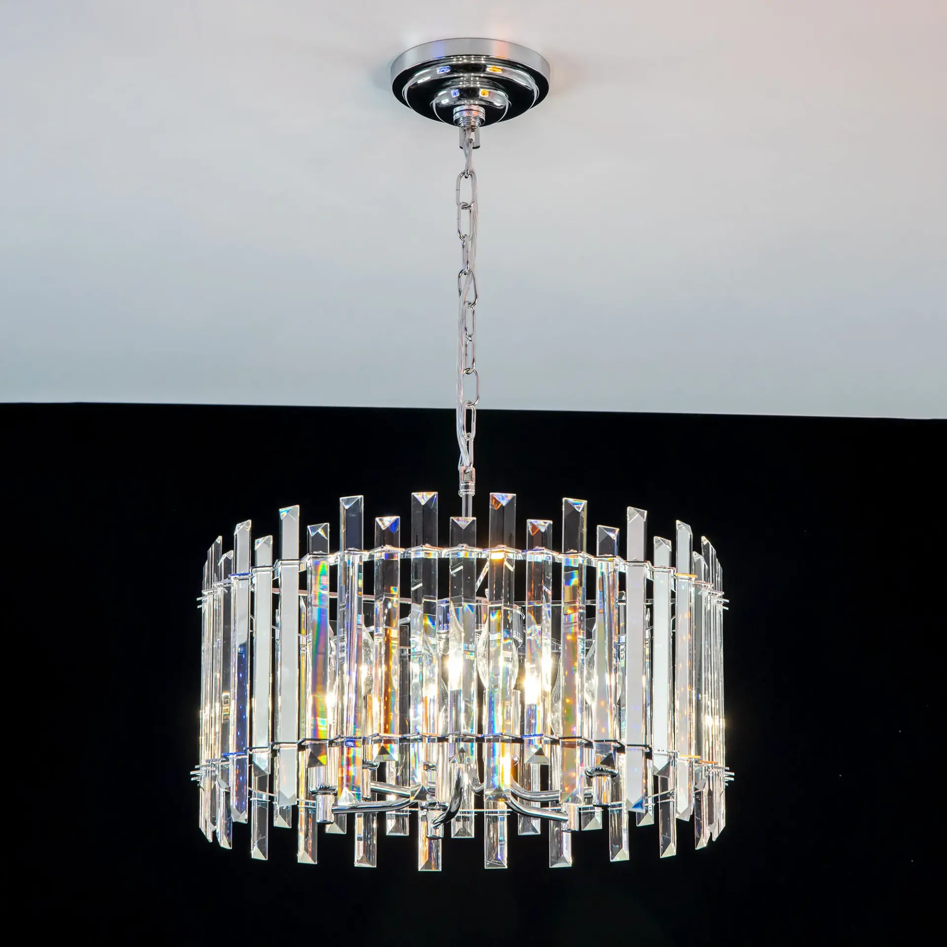 Люстра Citilux CL334161 ИНГВАР — хром, ракурс 5
