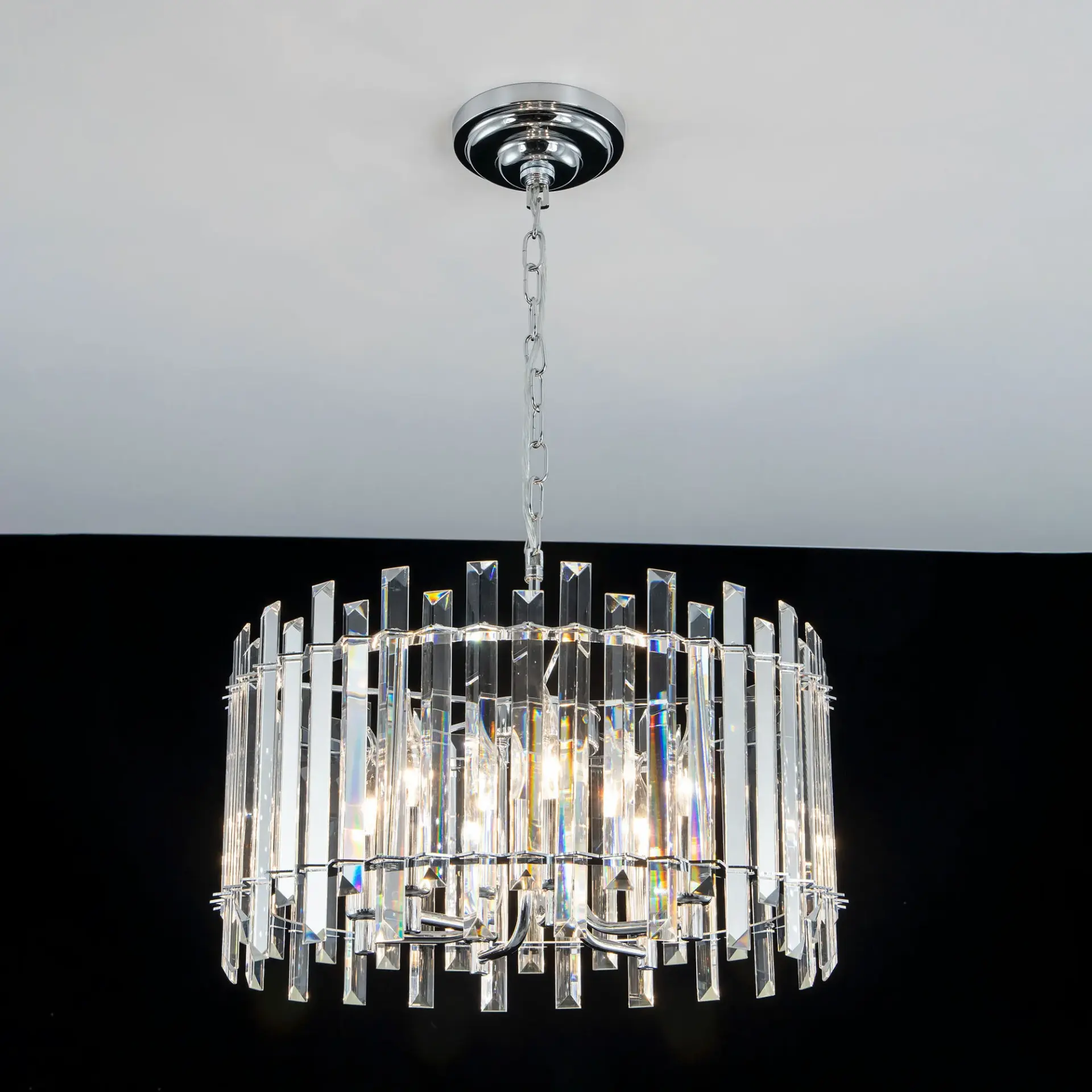Люстра Citilux CL334161 ИНГВАР — хром, ракурс 9