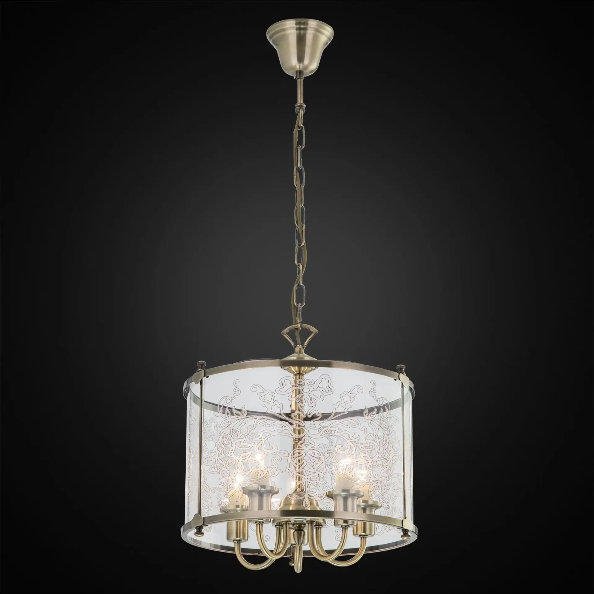 Люстра Citilux CL408153 ВЕРСАЛЬ — бронза