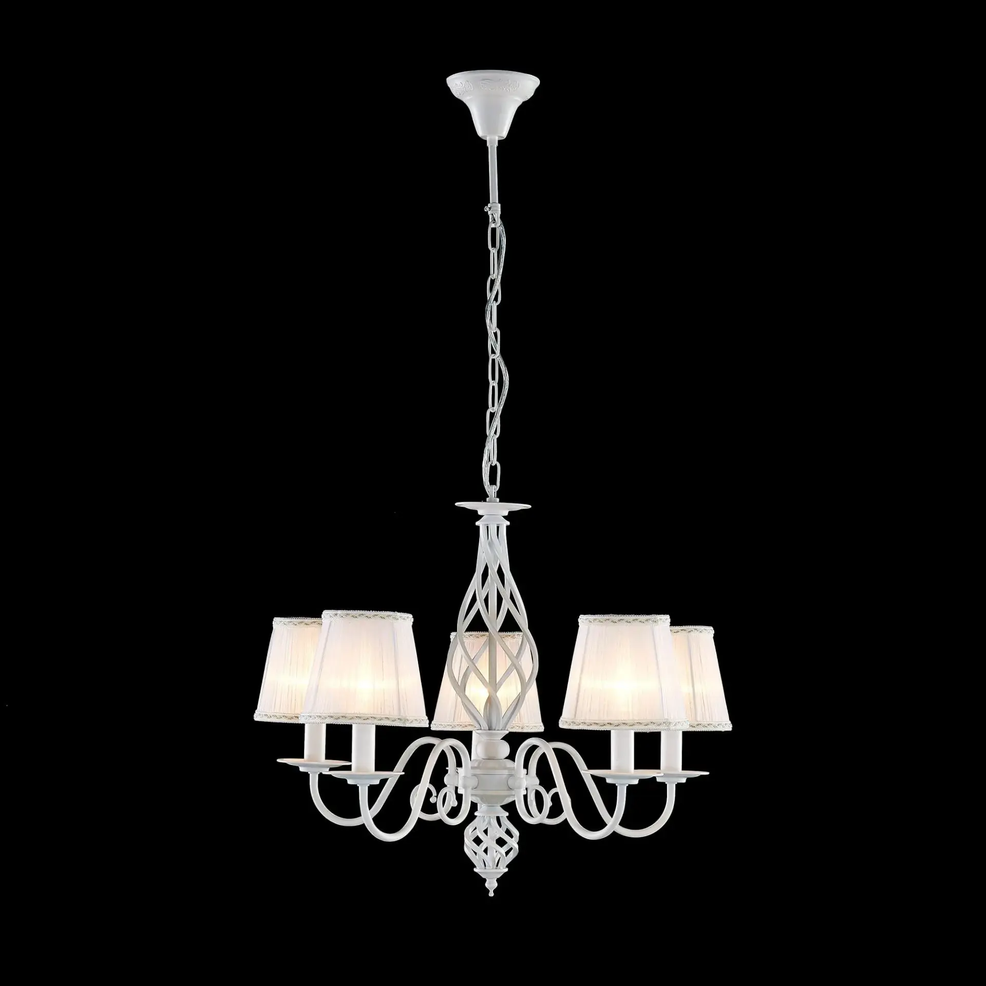 Люстра Citilux CL427150 РОВЕНА — белый, ракурс 2