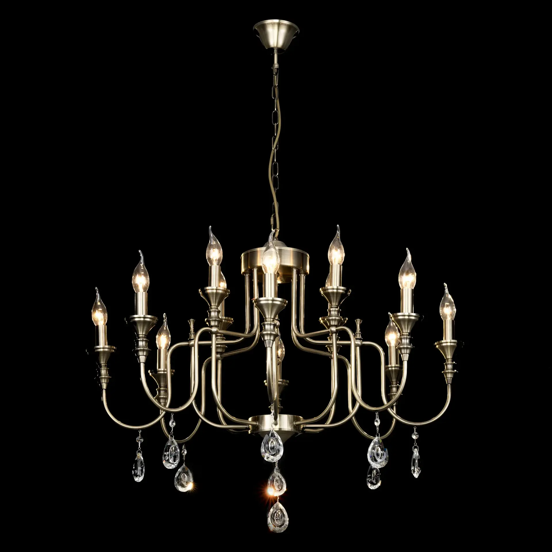 Люстра Citilux CL437223 РИГА — бронза, ракурс 2
