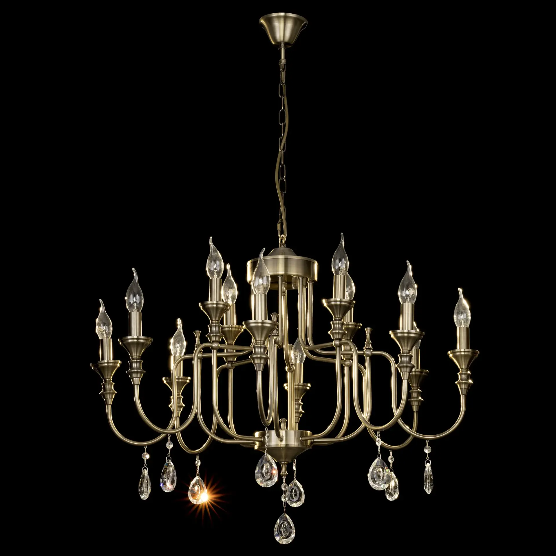 Люстра Citilux CL437223 РИГА — бронза, ракурс 3