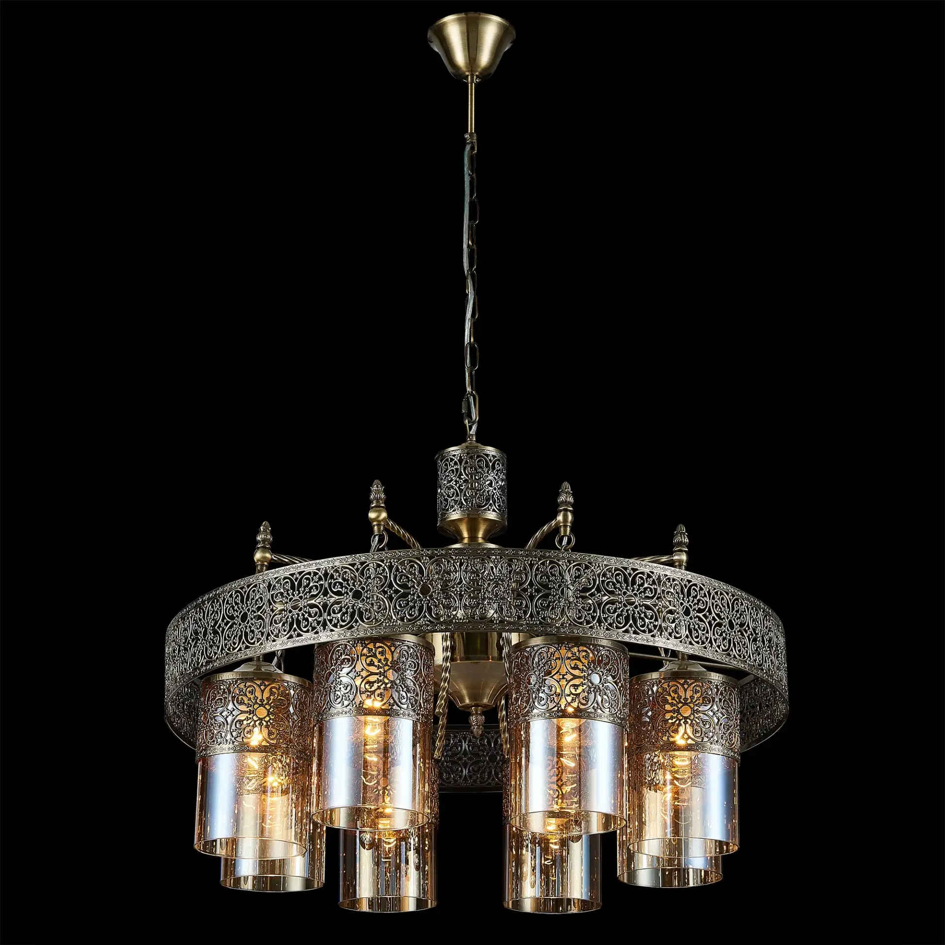 Люстра Citilux CL467183 ЭМИР — бронза, ракурс 3