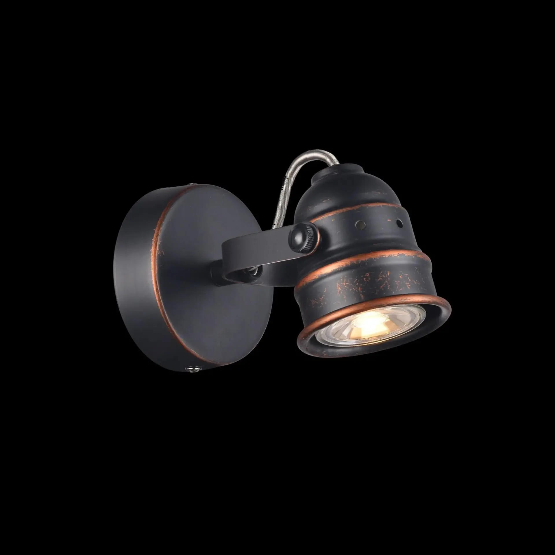 Спот Citilux CL537511 ВЕЙМАР — коричневый, ракурс 3