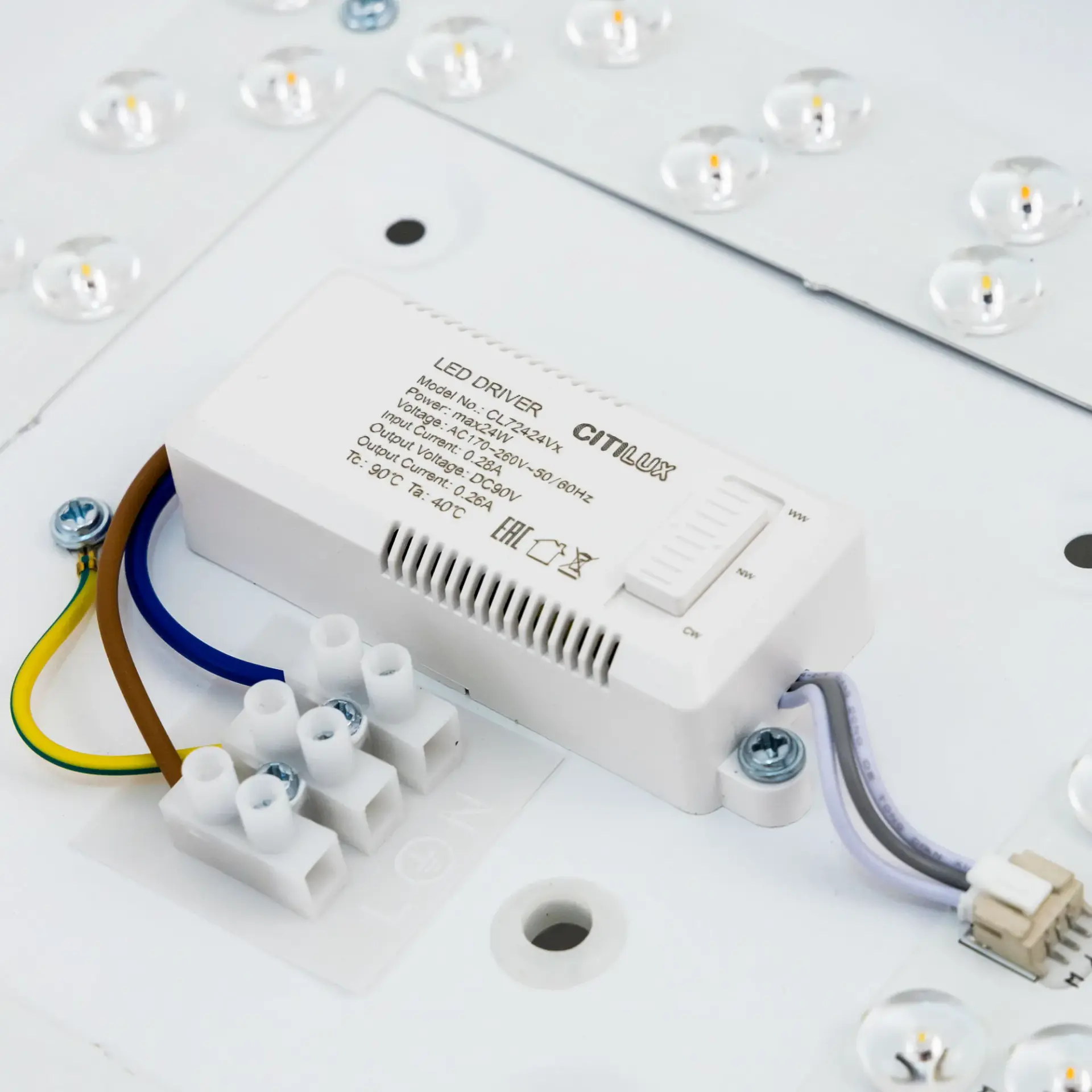 Светильник Citilux CL724K24V0 КУПЕР — белый, ракурс 18