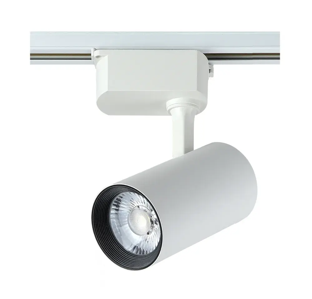 Светильник для однофазного шинопровода Crystal Lux CLT 0.31 006 20W WH — белый