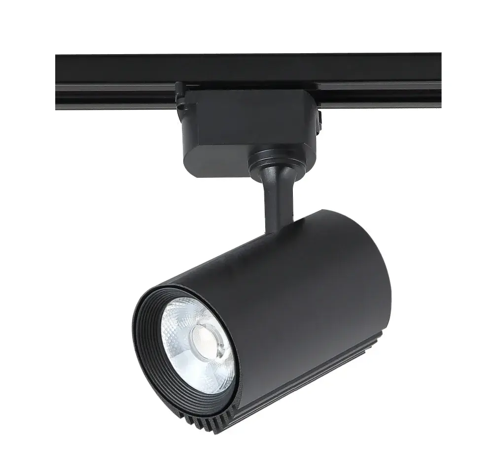 Светильник для однофазного шинопровода Crystal Lux CLT 0.31 007 20W BL — черный