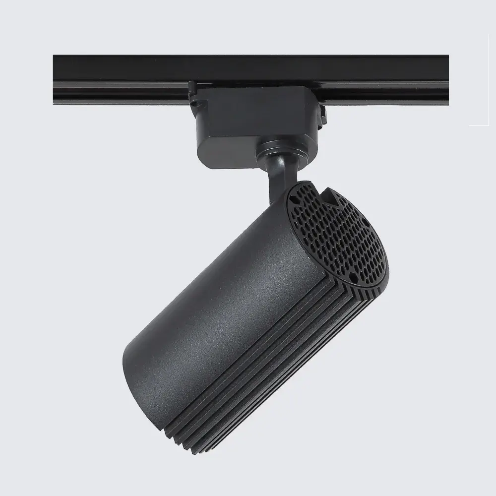 Светильник для однофазного шинопровода Crystal Lux CLT 0.31 007 20W BL — черный