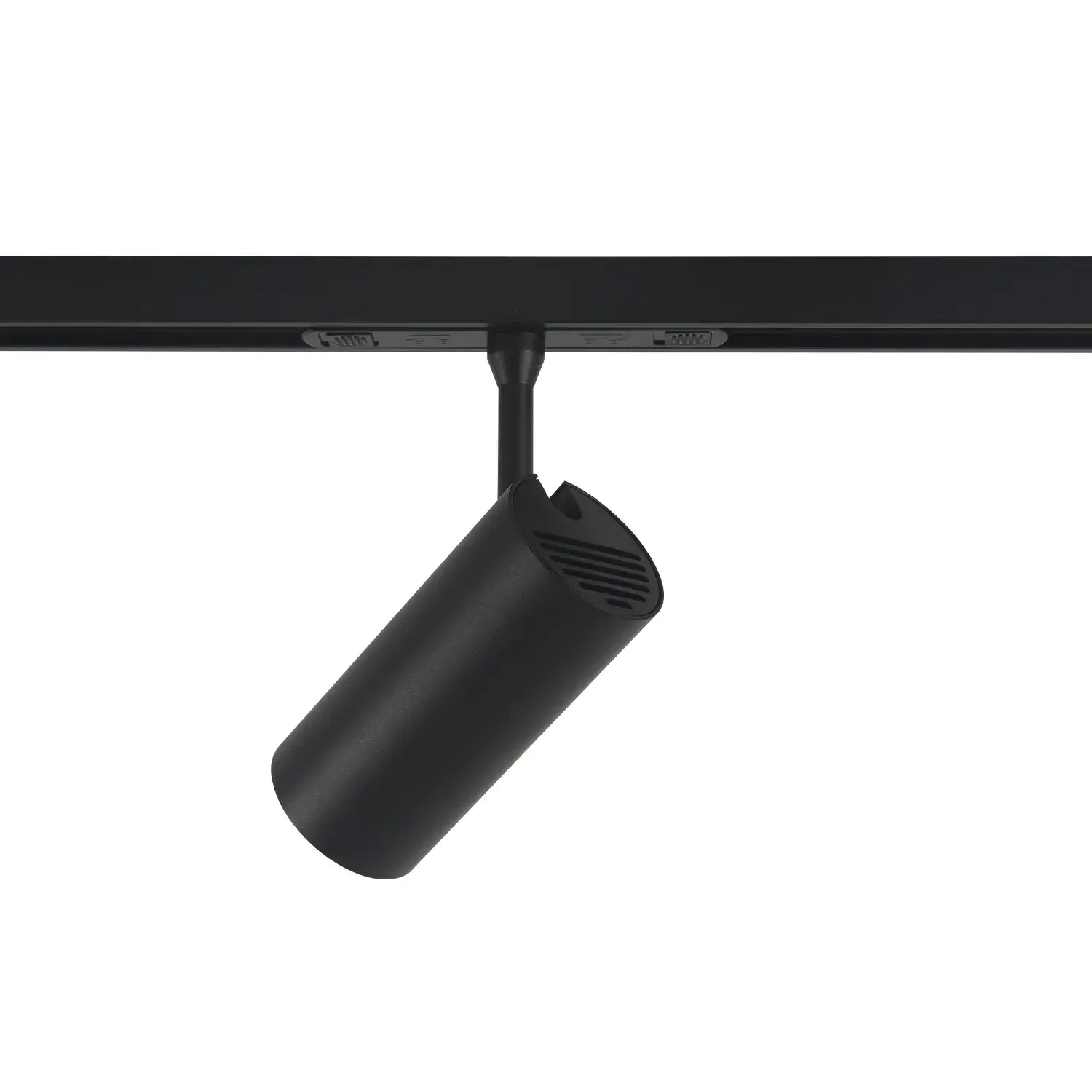 Светильник для магнитного шинопровода Crystal Lux CLT 0.33 003 12W BL 3000K — черный, ракурс 4