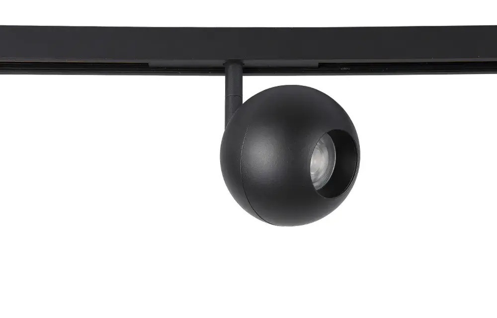Светильник для магнитного шинопровода Crystal Lux CLT 0.33 005 12W BL 4000K — черный