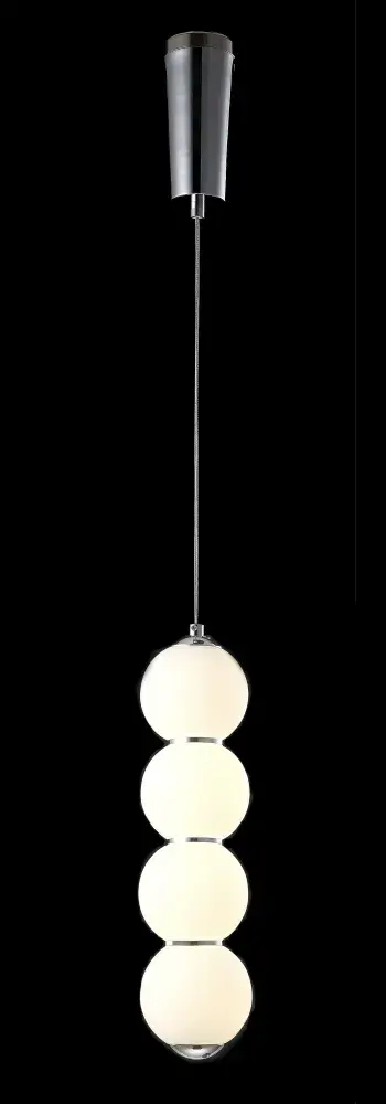 Светильник Crystal Lux DESI SP4 CHROME/WHITE — хром