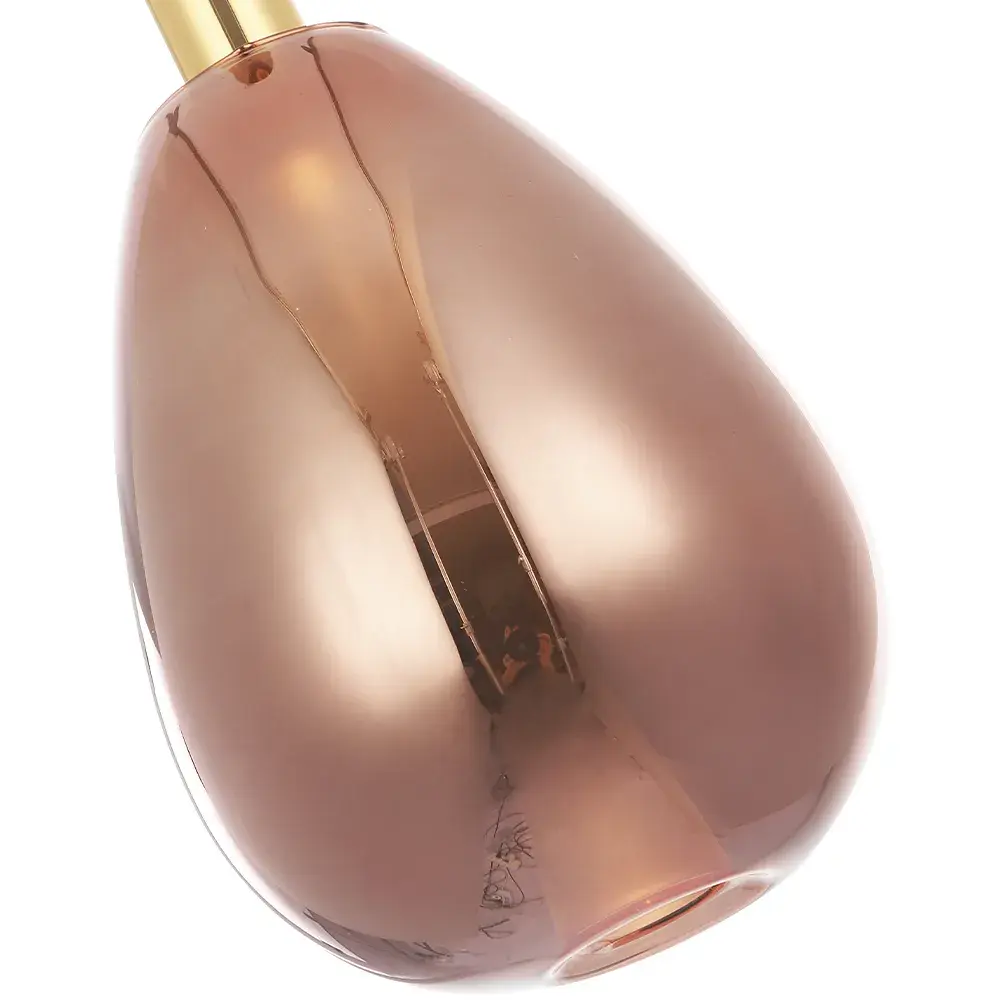 Светильник Crystal Lux GAUDI SP4W LED COPPER — золотой, ракурс 2