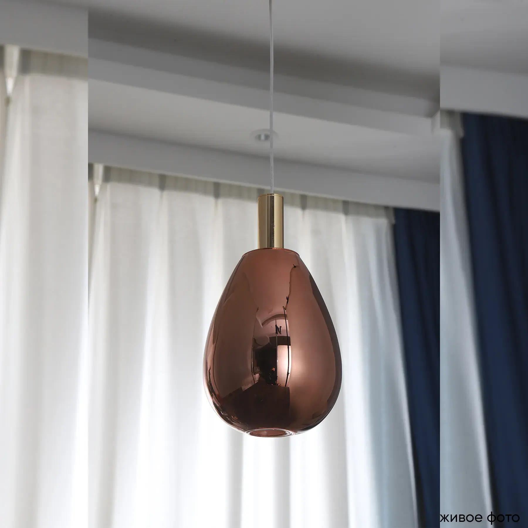 Светильник Crystal Lux GAUDI SP4W LED COPPER — золотой, ракурс 7