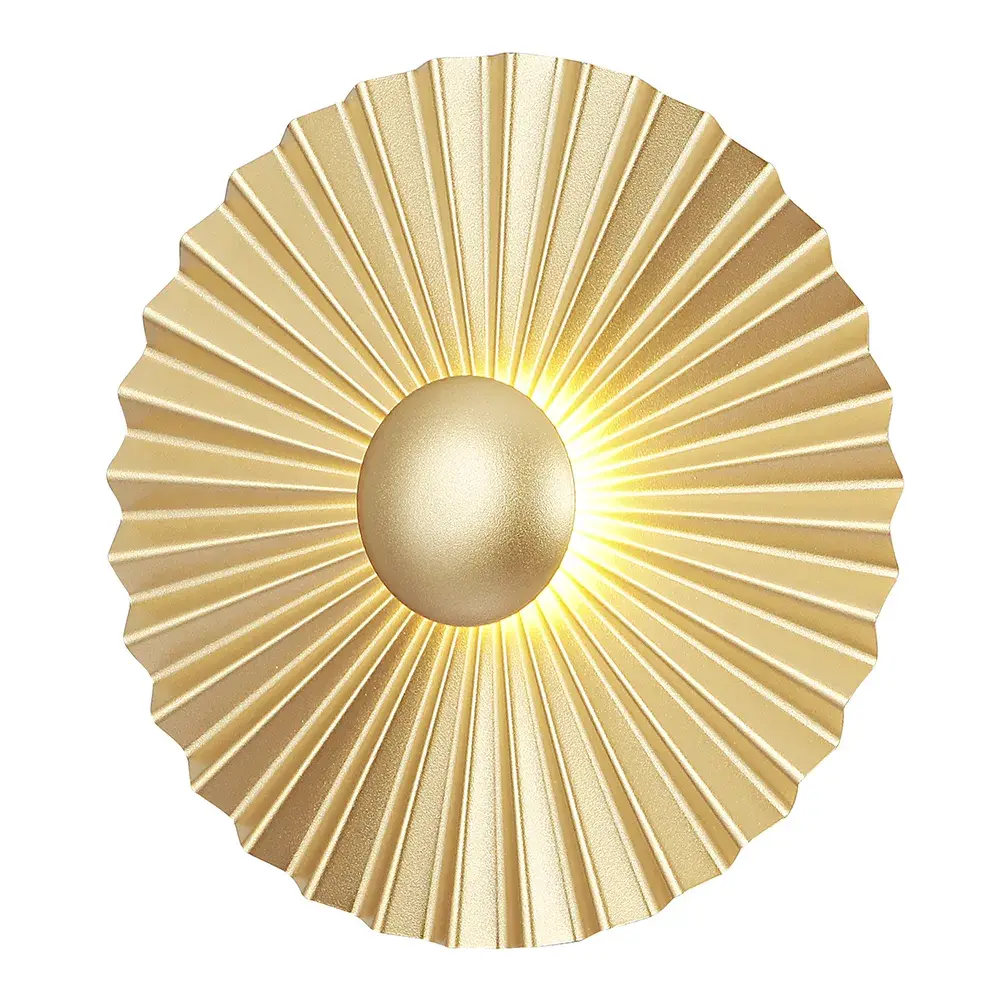 Бра Crystal Lux HOLA AP4W LED D250 — золотой, ракурс 2