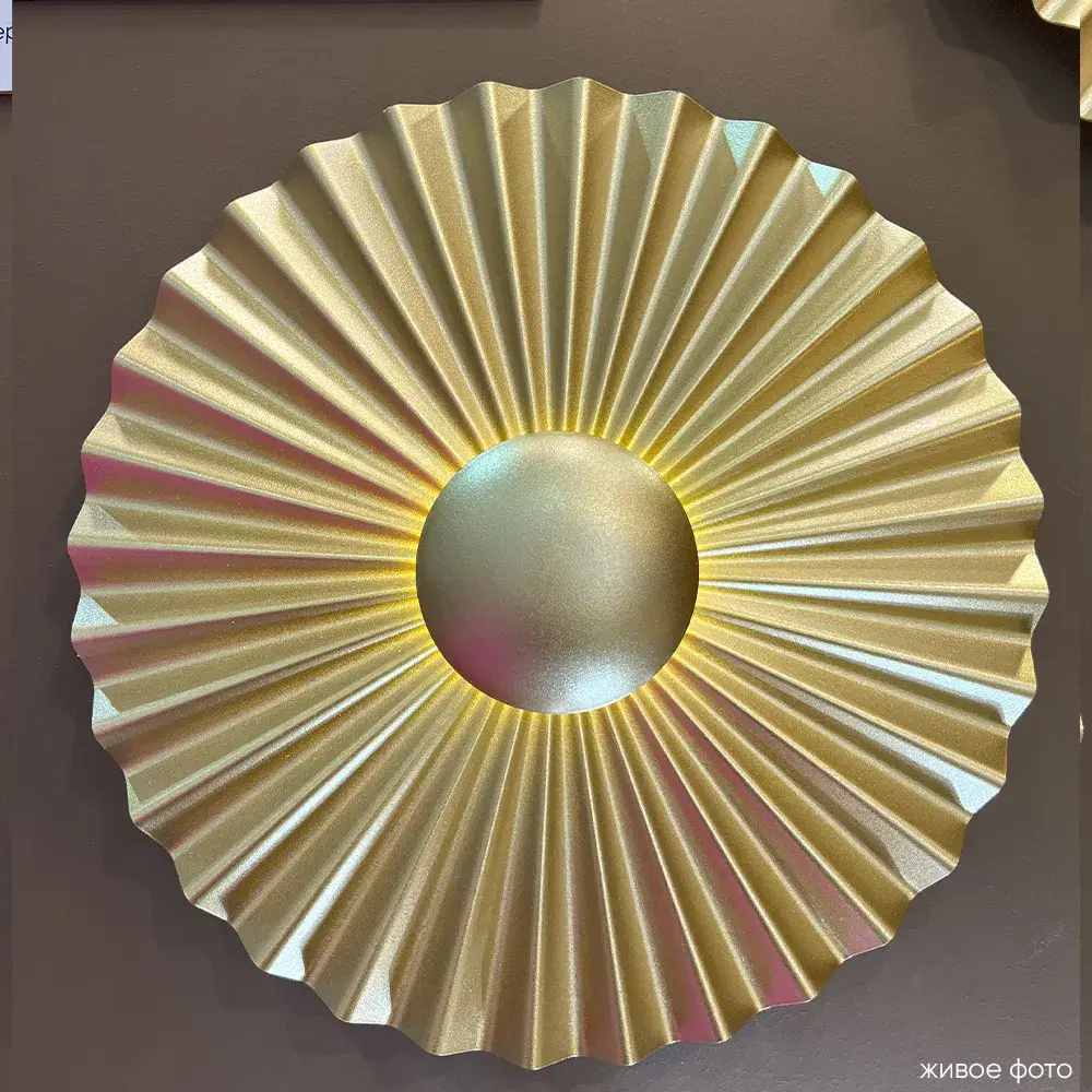 Бра Crystal Lux HOLA AP4W LED D250 — золотой, ракурс 6