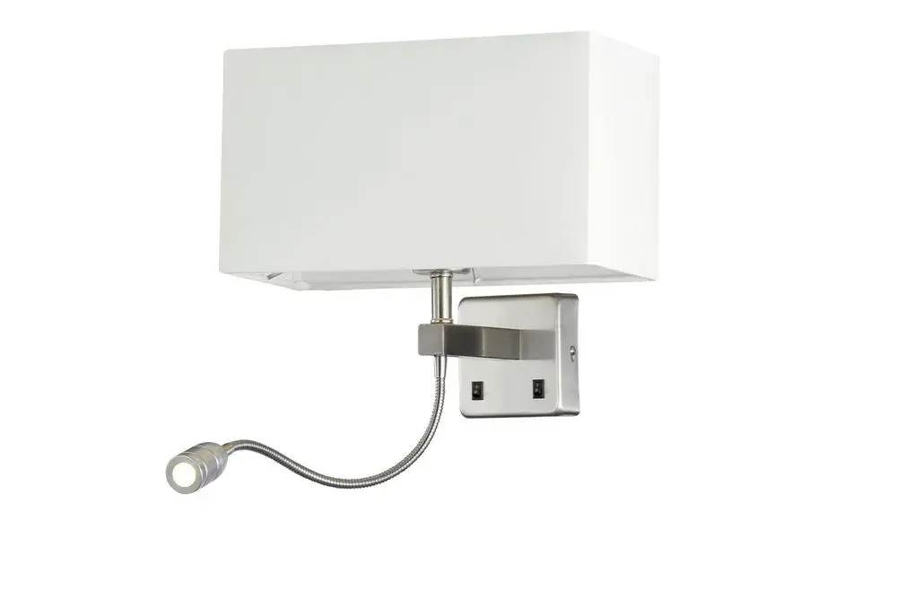 Бра Crystal Lux JEWEL AP2 WH — хром