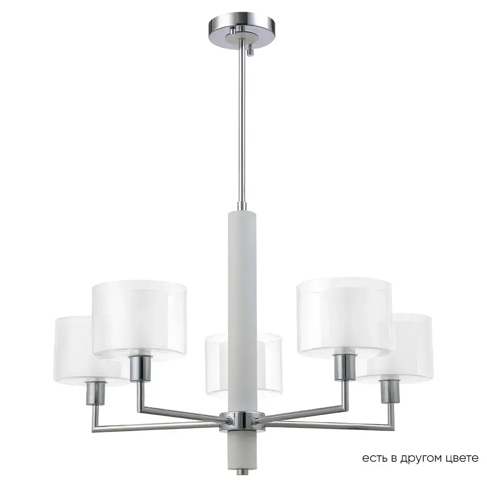 Люстра Crystal Lux MAESTRO SP-PL5 CHROME — хром
