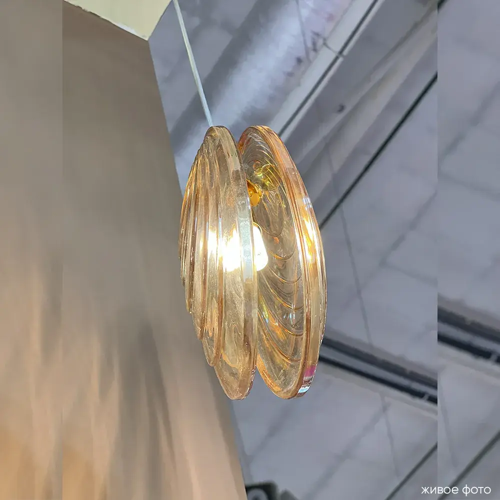 Светильник Crystal Lux MAR SP1 AMBER — золотой, ракурс 5