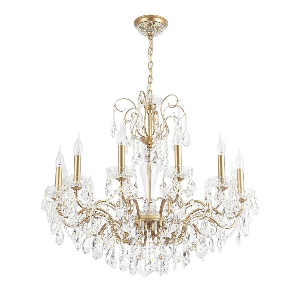 Люстра Crystal Lux MONTANA SP12 — золотой, ракурс 4