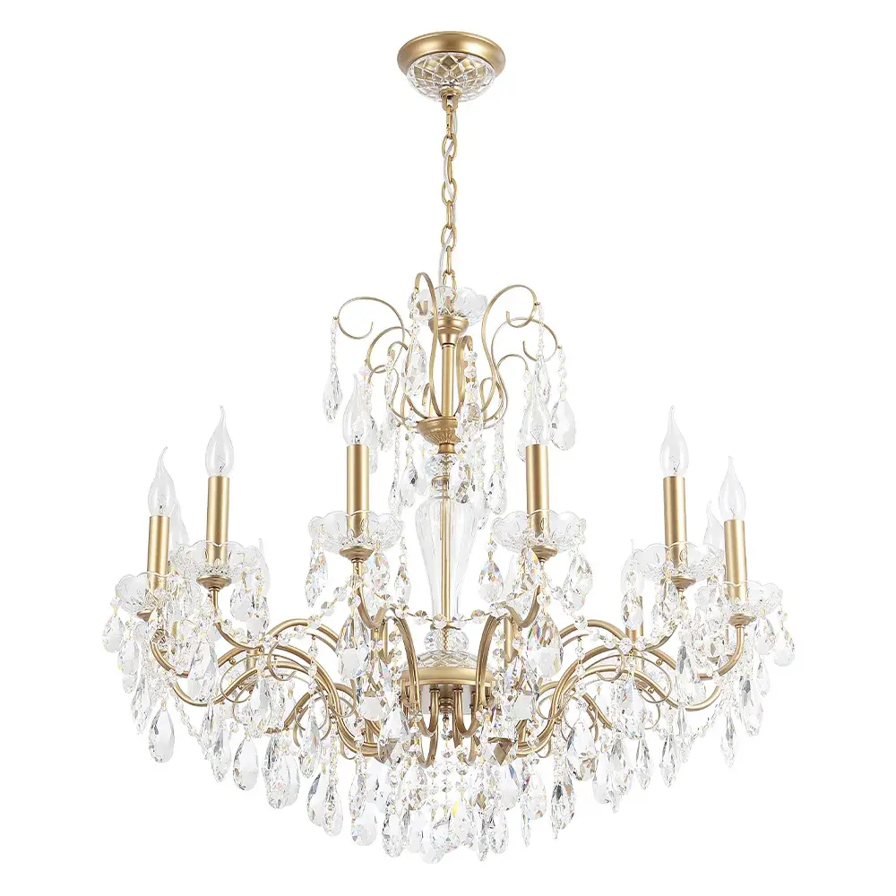 Люстра Crystal Lux MONTANA SP12 — золотой, ракурс 5