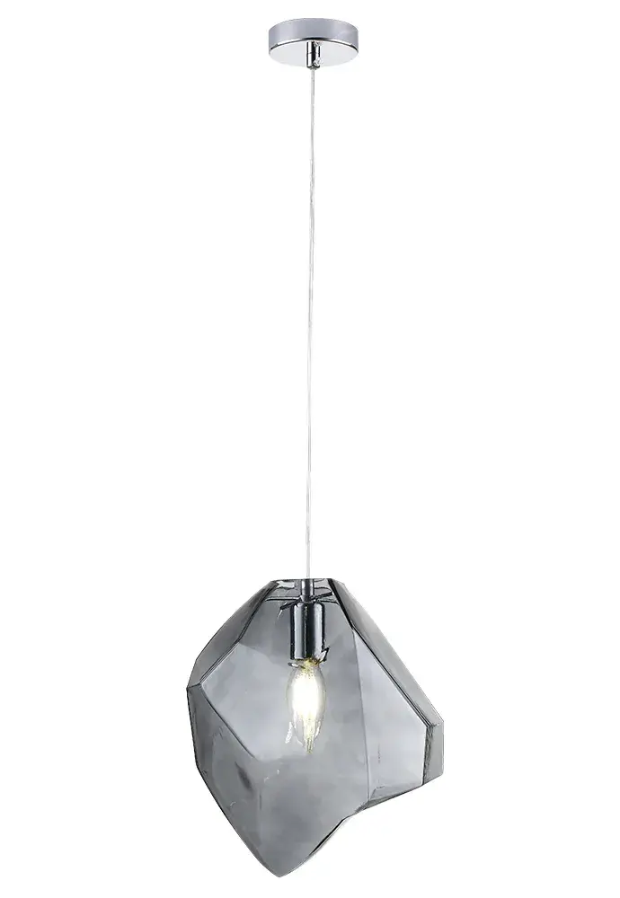 Светильник Crystal Lux NUESTRO SP1 CHROME/SMOKE — хром