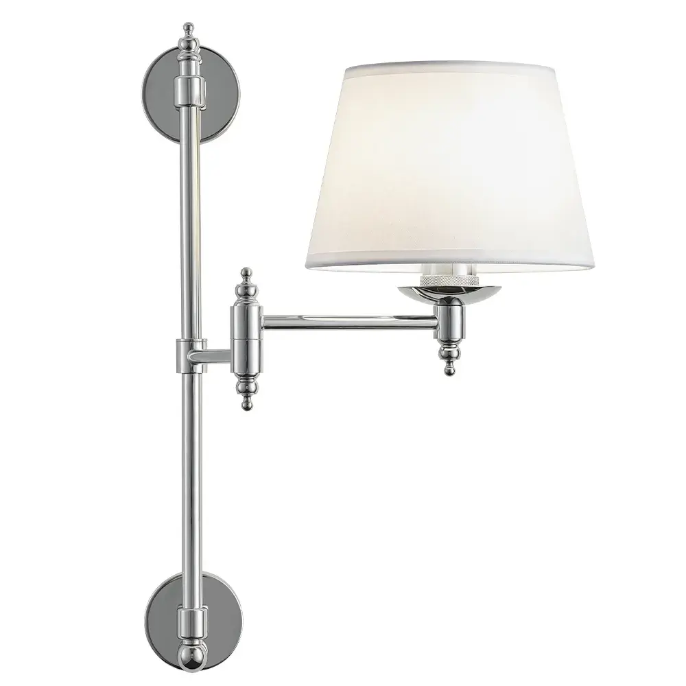 Бра Crystal Lux POESIA AP1 CHROME — хром, ракурс 2