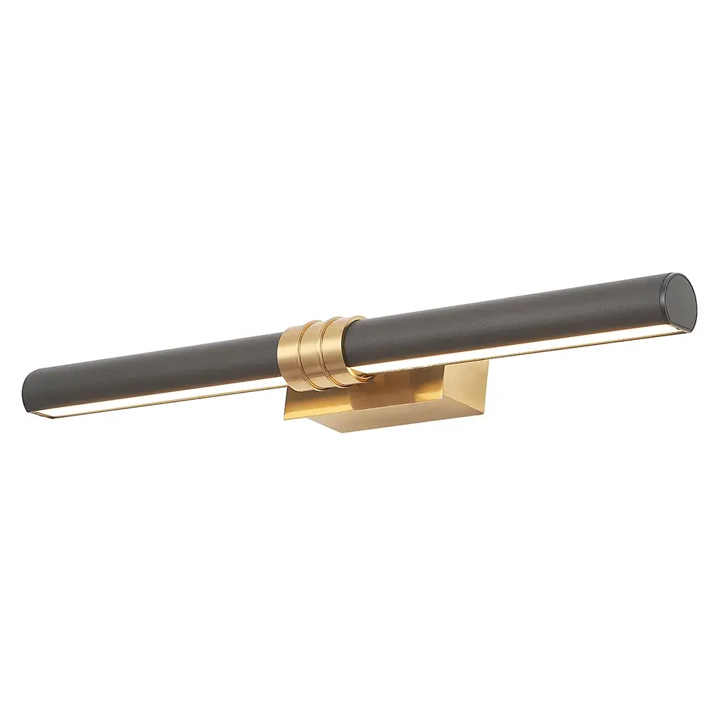 Подсветка для картин/зеркал Crystal Lux PRADA AP10W BLACK — латунь, ракурс 3