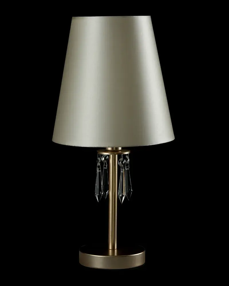 Настольная лампа Crystal Lux RENATA LG1 GOLD — золотой, ракурс 4
