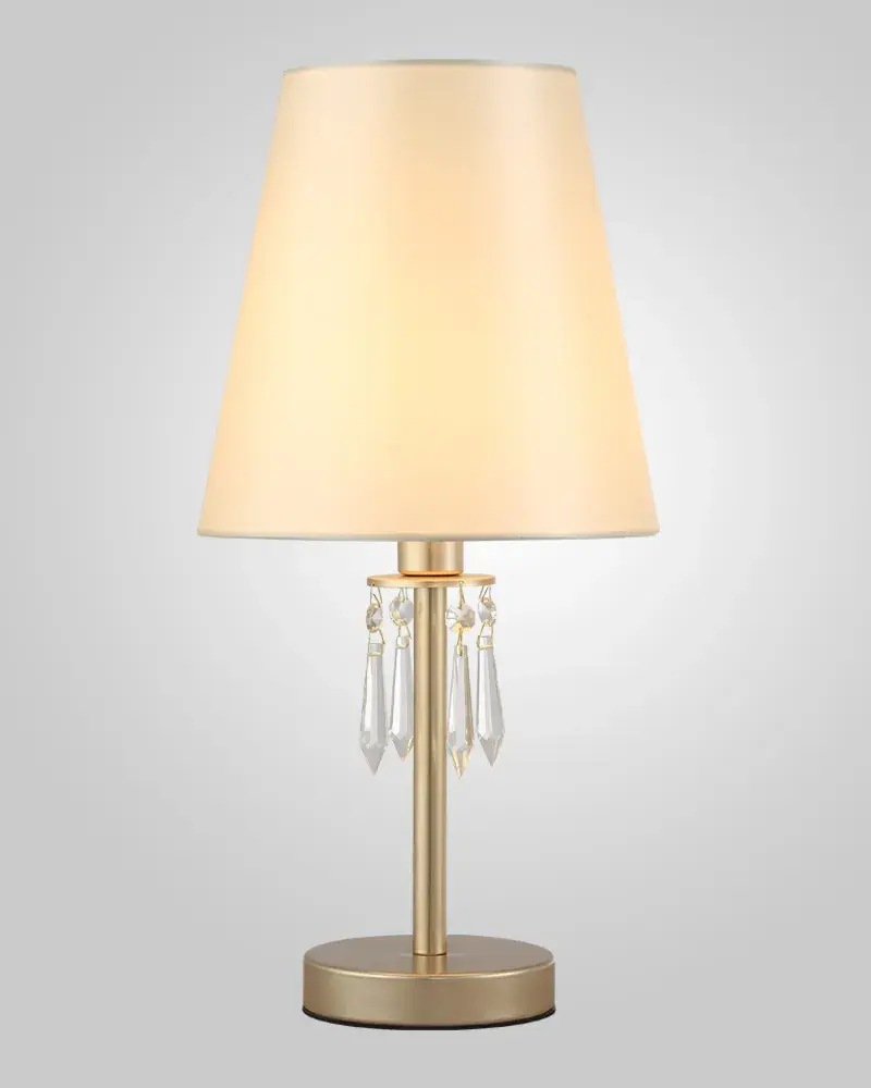 Настольная лампа Crystal Lux RENATA LG1 GOLD — золотой, ракурс 5