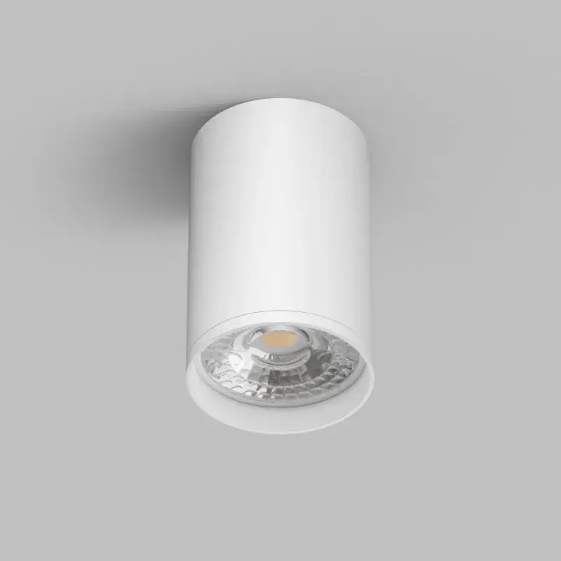 Точечный светильник Denkirs DK2050-WH TUBE | ТЬЮБ — белый, ракурс 2