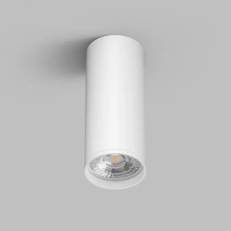 Точечный светильник Denkirs DK2051-WH TUBE | ТЬЮБ — белый, ракурс 2