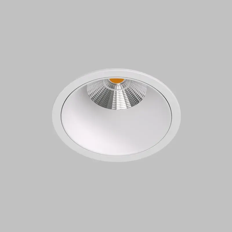 Точечный светильник Denkirs DK4400-WH GRENA | ГРИНА — белый, ракурс 2