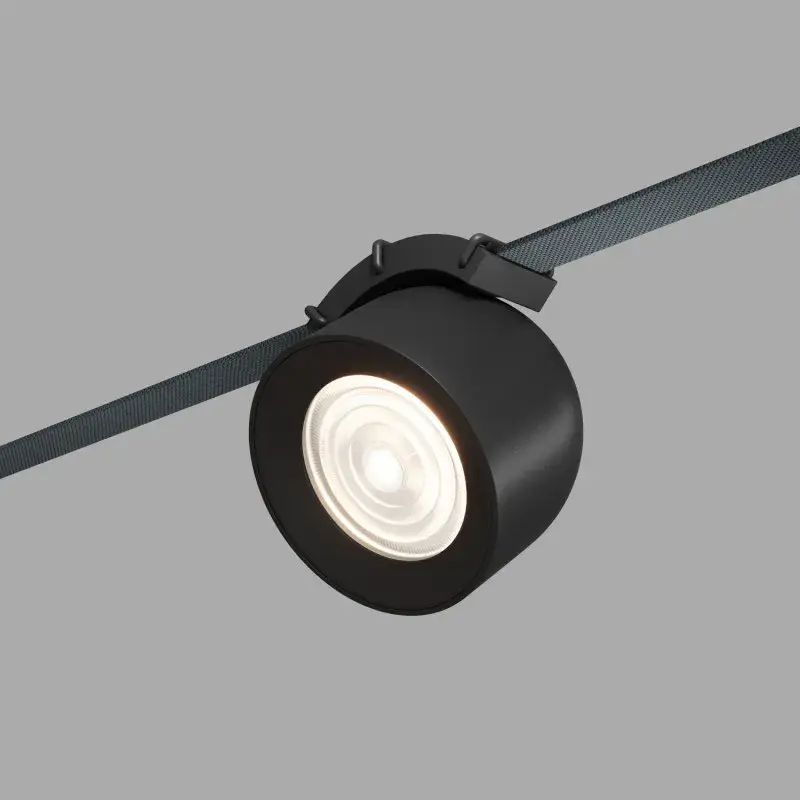 Трековый светильник Denkirs DK5540-BK BELTY SPOT | БЕЛТИ СПОТ — черный, ракурс 3