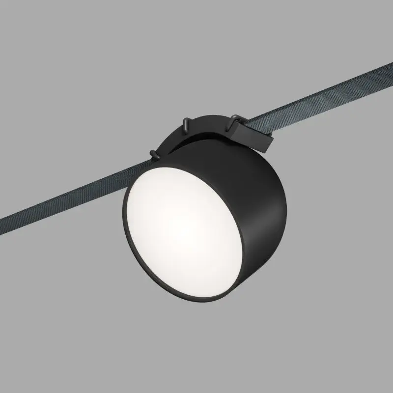 Трековый светильник Denkirs DK5542-BK BELTY SPOT | БЕЛТИ СПОТ — черный, ракурс 3